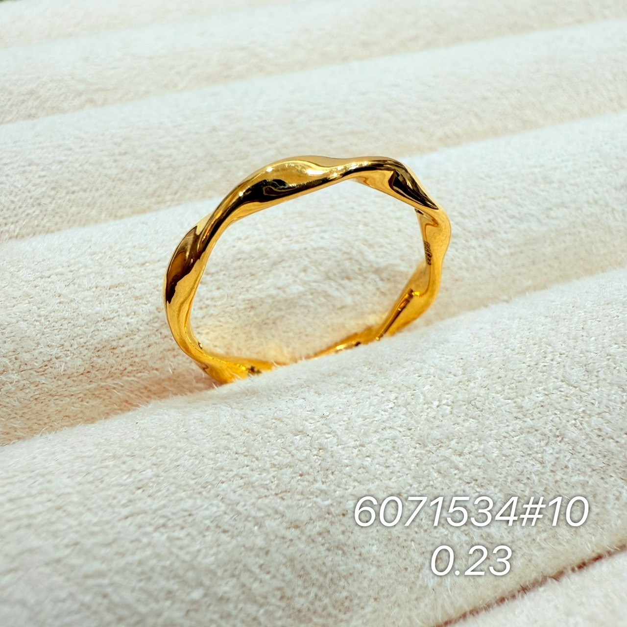 9999純金不規則戒指 · 9999 純金戒指 · 金閃閃銀樓