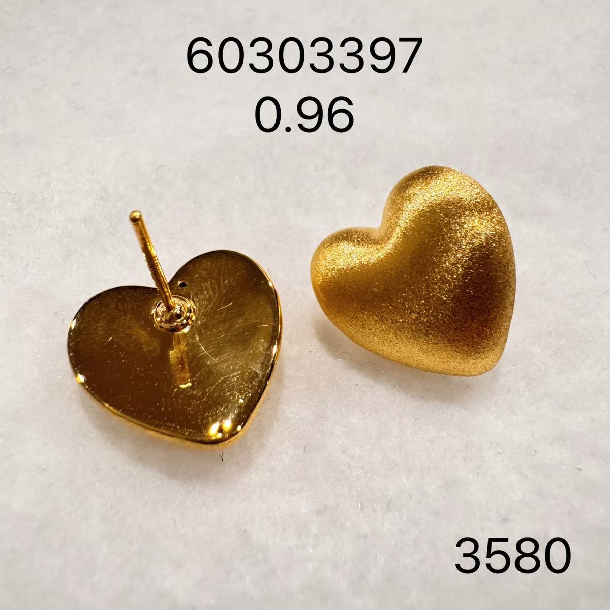 造型耳環(系列推估) · 9999 純金耳環